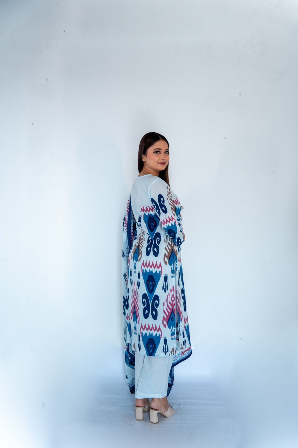 Meher Grace Cotton Suit Set