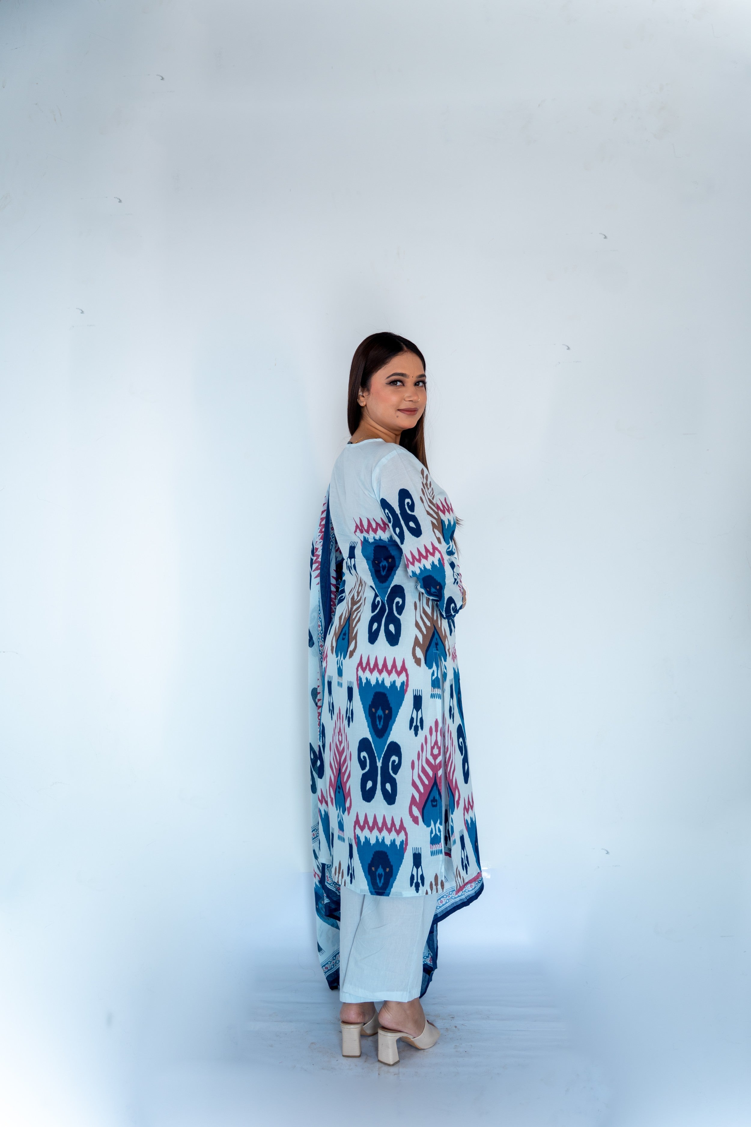 Meher Grace Cotton Suit Set